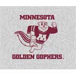 Minnesota Golden Gophers 58" x 48" "Property Of" Blanket / Throw