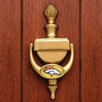 Denver Broncos NFL Brass Door Knocker