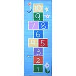 Primary Hopscotch Rug (30" x 78")