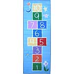 Primary Hopscotch Rug (30" x 78")