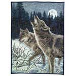 Moonlight Wolves Blanket