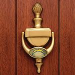 San Diego Chargers NFL Brass Door Knocker