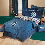 Seattle Mariners Team Denim Standard Pillow Sham