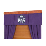 Sacramento Kings MVP Microsuede Window Valance