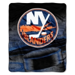 New York Islanders NHL Micro Raschel Blanket 50" x 60"