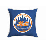 New York Mets MLB Microsuede 18" Toss Pillow