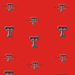 Texas Tech Red Raiders Fitted Crib Sheet - Red