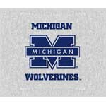 Michigan Wolverines 58" x 48" "Property Of" Blanket / Throw