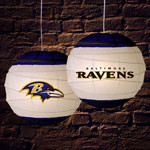 Baltimore Ravens NFL 18" Rice Paper Lamp