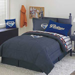 San Diego Padres Team Denim Twin Comforter / Sheet Set