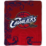 Cleveland Cavaliers NBA Micro Raschel Blanket 50" x 60"