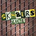 SK8BDERS Rule - Contemporary mount print with beveled edge