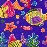 Wanda Royal Summer Blanket - Fish