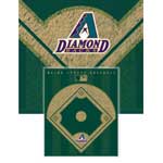 Arizona Diamondbacks 60" x 50" Diamond Fleece Blanket / Throw