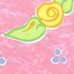 Pink Flower Fabric by the Yard