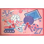 All Star Girls Rug (39" x 58")