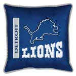 Detroit Lions Side Lines Toss Pillow