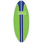 Surfboard Green Rug 
