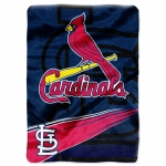 St. Louis Cardinals MLB "Speed" 60" x 80" Super Plush Throw