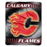 Calgary Flames NHL Micro Raschel Blanket 50" x 60"
