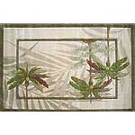 Palm Fronds Rug (39" x 58")