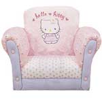 Hello Kitty Upholstered Rocking Chair