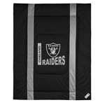 Oakland Raiders Side Lines Comforter