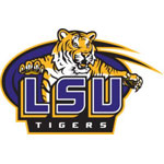 LSU Resized Logo Fathead NCAA Wall Graphic