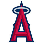 Los Angeles Angels Resized Logo Fathead MLB Wall Graphic