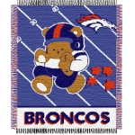 Denver Broncos NFL Baby 36" x 46" Triple Woven Jacquard Throw