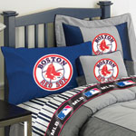 Boston Red Sox Twin Size Sheets Set