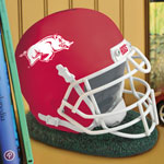 Arkansas Razorbacks NCAA College Helmet Bank