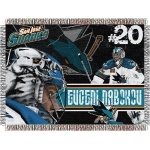 Evgeni Nabokov NHL 48" x 60" Tapestry Throw