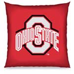 Ohio State Buckeyes 18" Toss Pillow