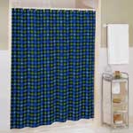 John Deere Plaid Shower Curtain