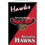 Atlanta Hawks 29" x 45" Deluxe Wallhanging