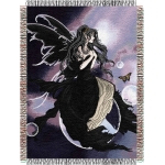 Nene Thomas Gathering 48" x 60" Metallic Tapestry Throw