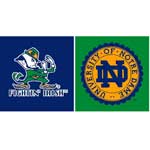 Notre Dame Fighting Irish 6" Tall Wallpaper Border