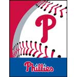 Philadelphia Phillies 60" x 80" Grand Slam Printed Raschel