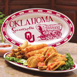 Oklahoma Sooners NCAA College 12" Ceramic Oval Platter