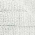 Twin White Primrose Bed Blanket
