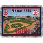 New Fenway Park MLB "Stadium" 48" x 60" Tapestry Throw