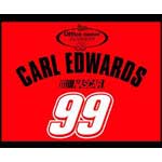 #99 Carl Edwards 60" x 50" Race Day Collection Blanket / Throw