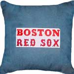Boston Red Sox Team Denim Toss Pillow 