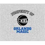 Orlando Magic 58" x 48" "Property Of" Blanket / Throw