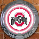 Ohio State OSU Buckeyes NCAA College 15" Neon Wall Clock
