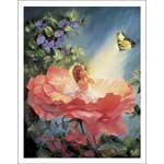 The Golden Butterfly - Framed Print