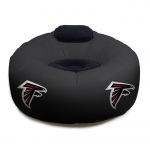 Atlanta Falcons NFL Vinyl Inflatable Chair w/ faux suede cushions