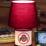 Ohio State OSU Buckeyes NCAA College Accent Table Lamp