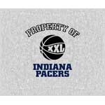 Indiana Pacers 58" x 48" "Property Of" Blanket / Throw